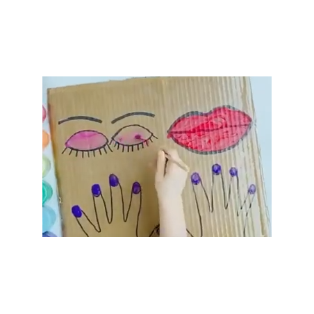 كرتون الرسم السحري: ألِف الألوان والأشكال